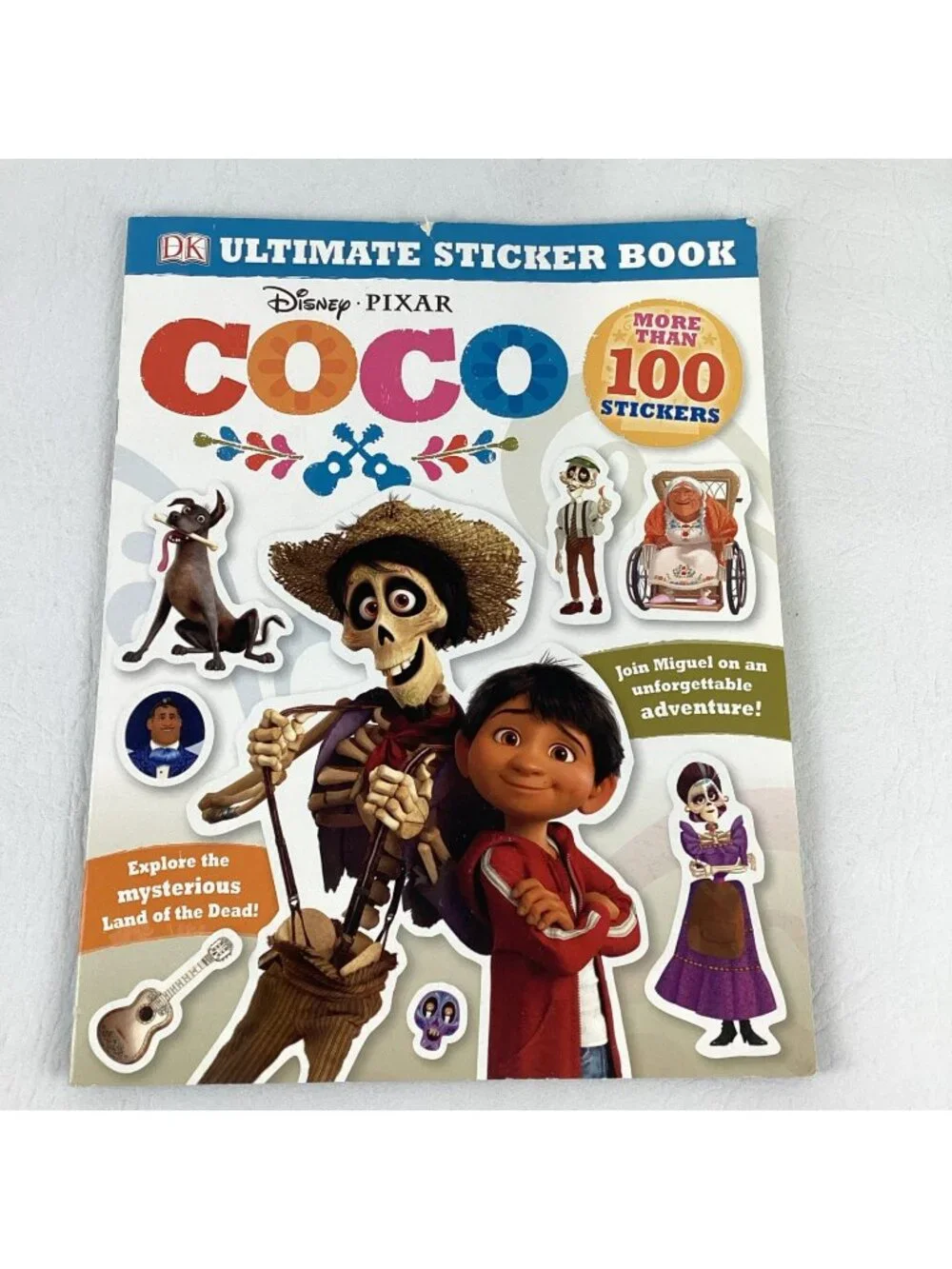 Disney Pixar Coco Ultimate Sticker Activity Book Miguel Land Of The Dead 2017